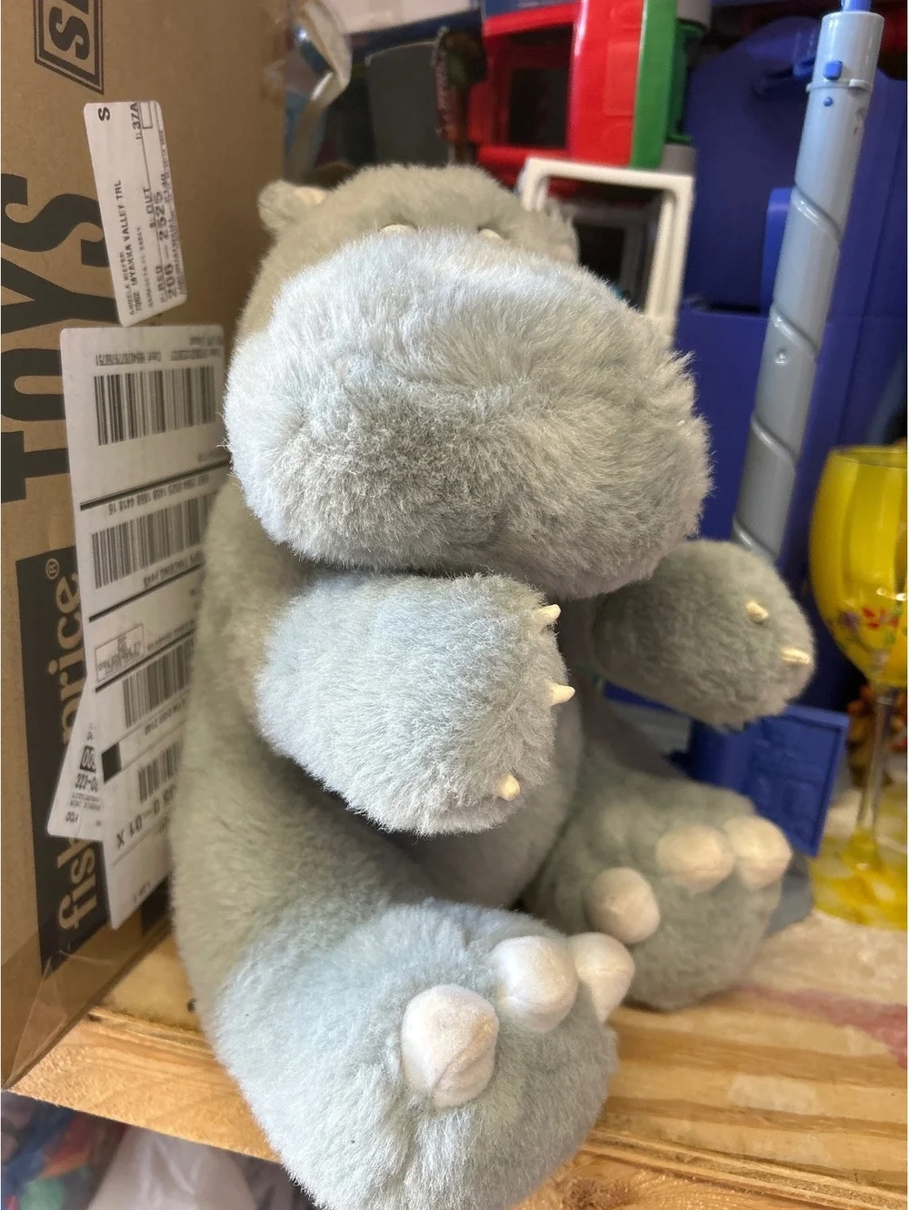Hippo plushie